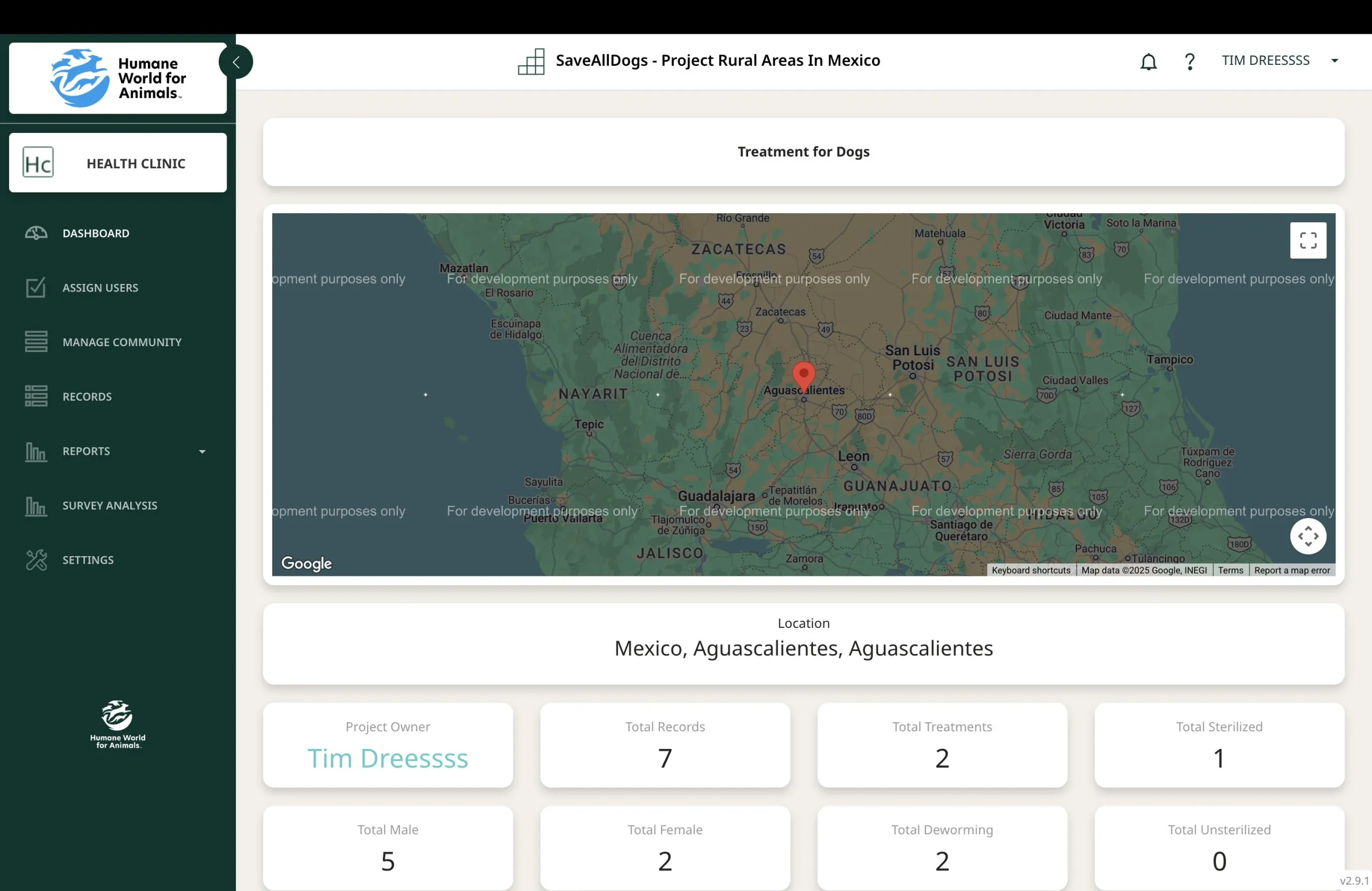 Map with Geofencing